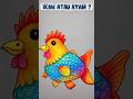 Ini Gambar Ikan atau Ayam ⁉️😆 #meme #drawing #funny #shorts #trending
