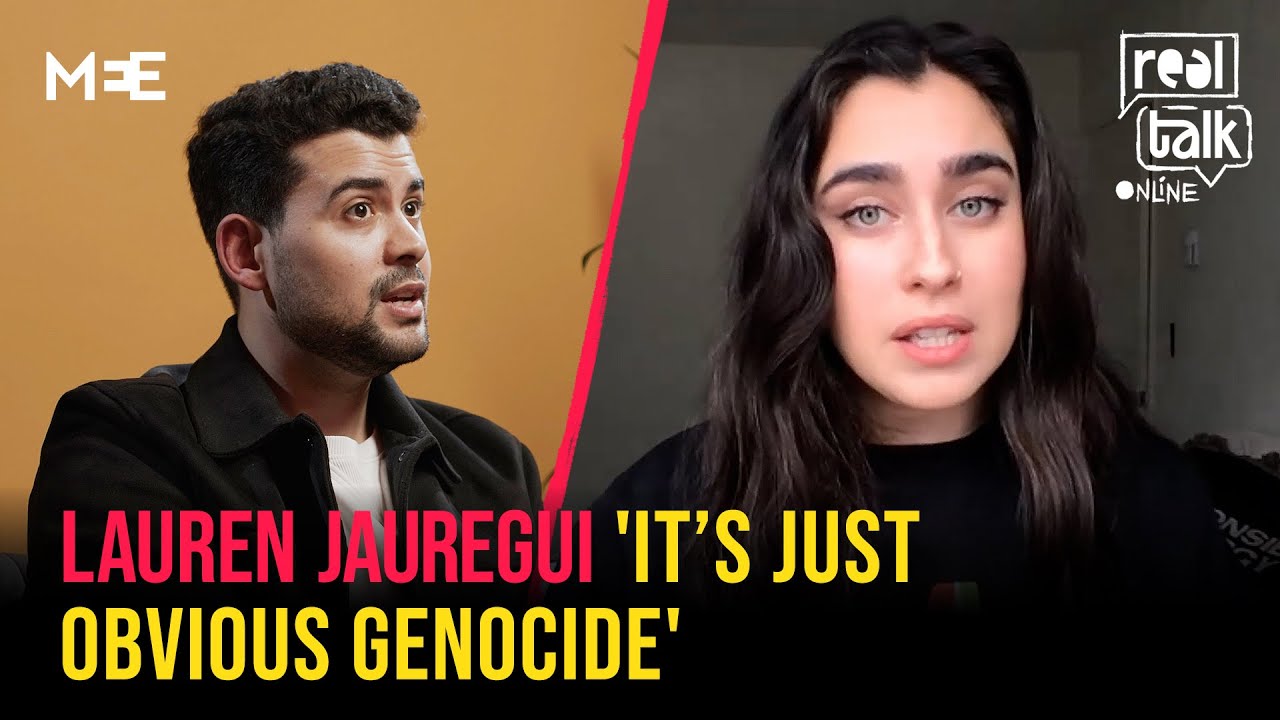 Ready go to ... https://youtu.be/4gjj3lODxno [ Lauren Jauregui on silence in Hollywood, latest single, and what she says is an âobvious genocideâ]