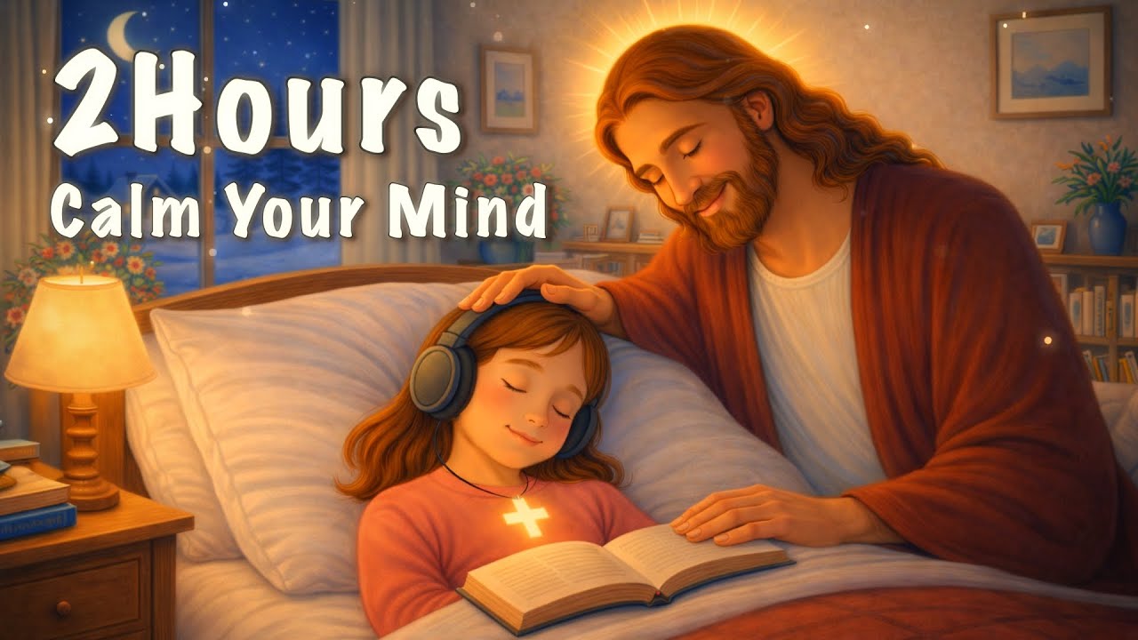 Bible Songs for Sleep & Calm Your Mind | Peaceful Christian Worship Songs to Ease Anxiety