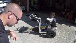 Simpson ALH 3228 Pressure Washer Unboxing, Assembly, First Use, Impressions