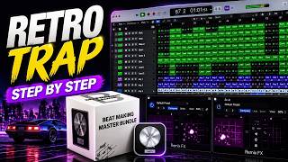 LOGIC PRO TUTORIAL | HOW TO ARRANGE A RETRO TRAP BEAT - STEP BY STEP | BEAT MAKING BASICS