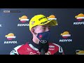 Race Winner's Interview: Pedro Acosta (English) | 2020 Valencia Round 8 Race 1 | Moto3