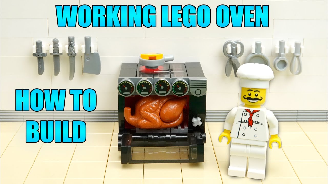 How To Build A Lego Oven - with Hob! - YouTube