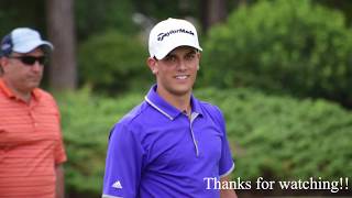 Players AM Practice Round - Inside the Ropes with Player and Caddy