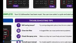 How to Reset an LG Dishwasher Without Unplugging It