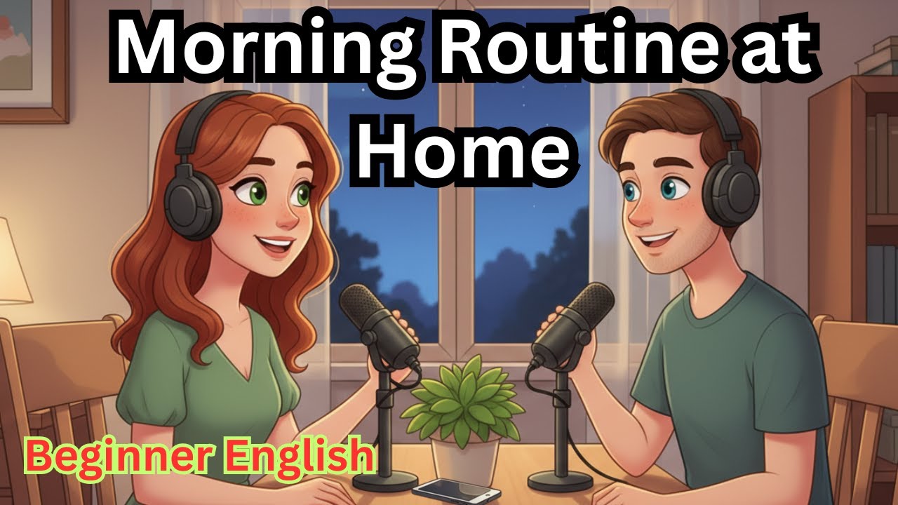 Morning Routine at Home | Daily English Conversation for Beginners