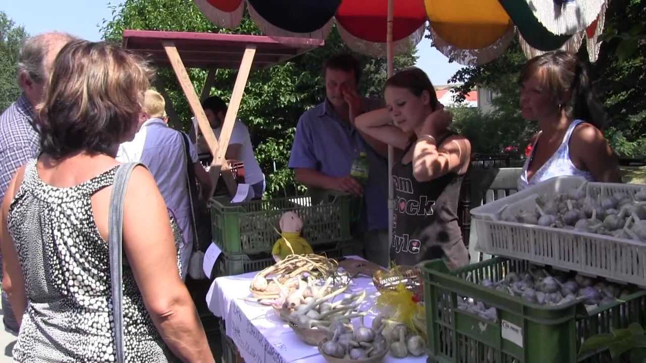 BUCHLOVICE-12.SVÁTEK ČESNEKU: představování prodejců česneku 6.