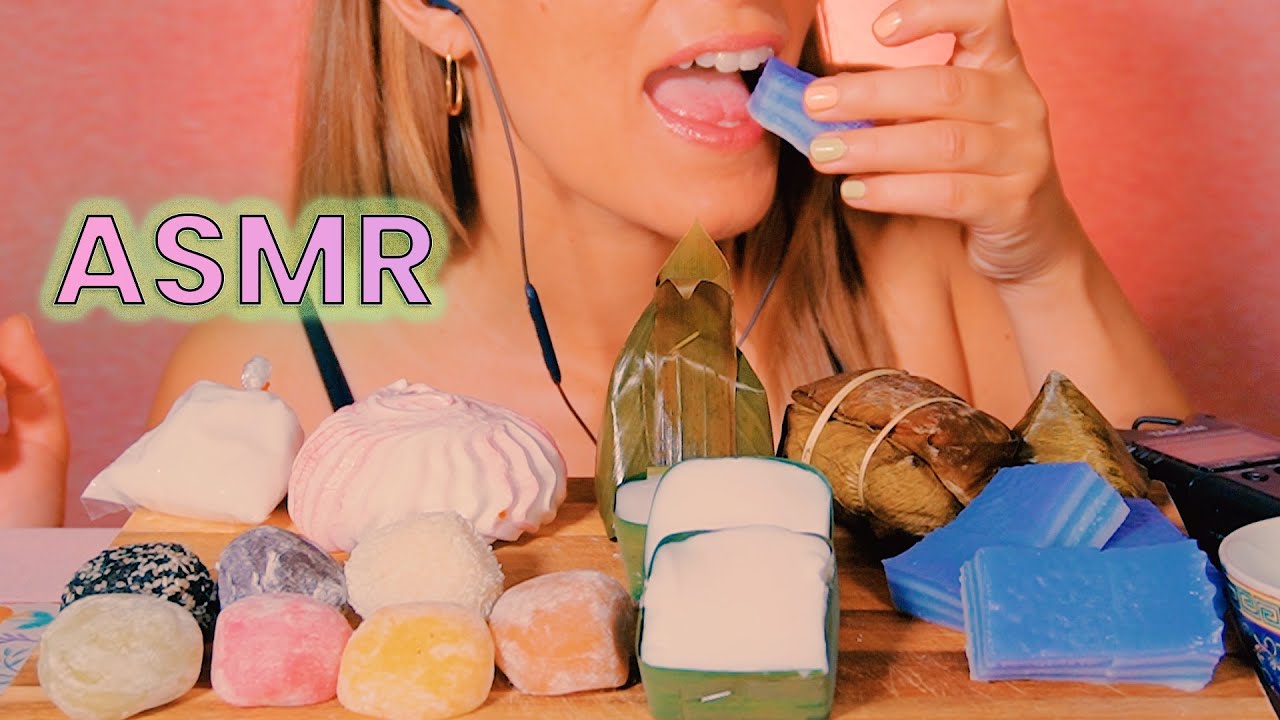 DESSERT🍮ASMR - kaugeräusche, essen, schmatzen, food, munching