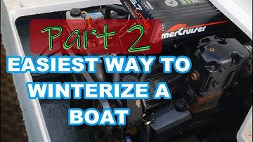 Supplement / Part 2 of (Easiest Way To Winterize Your Boat) + Intro To Rust Test