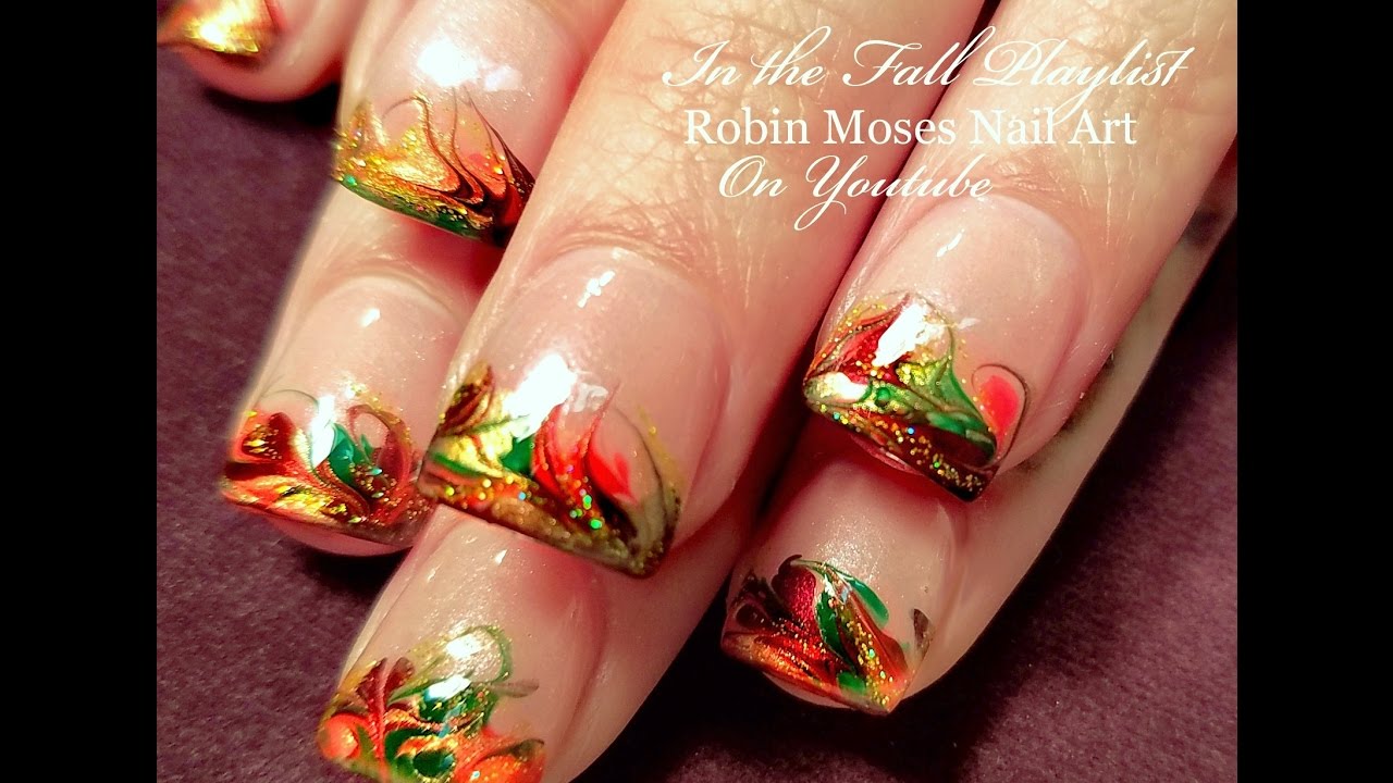 Thanksgiving Nails Fall No Water Drag Marble Nail Art Design Thanksgiving Nails | Fall No Water Drag Marble Nail Art Design Tutorial - YouTube - Thanksgiving Nails Fall No Water Drag Marble Nail Art Design