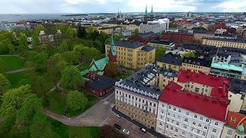 Drone Over Finland - Helsinki