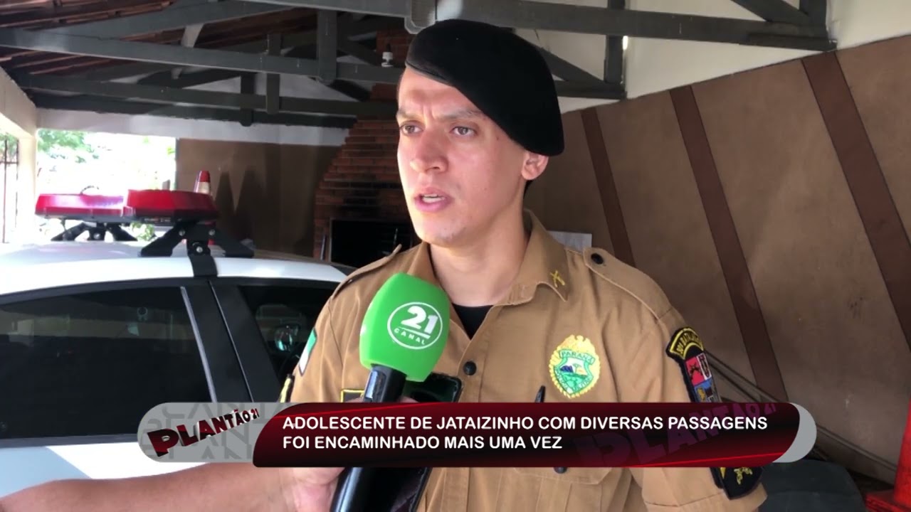 ADOLESCENTE DE 15 ANOS ENCAMINHADO MAIS UMA VEZ DA RUA MINAS GERAIS COM DROGAS EM JATAIZINHO