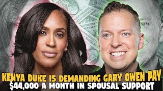 Kenya Duke Is DEMANDING Gary Owen Pay Her $44,000 A Month In Spousal Support...And GUESS WHO IS MAD?