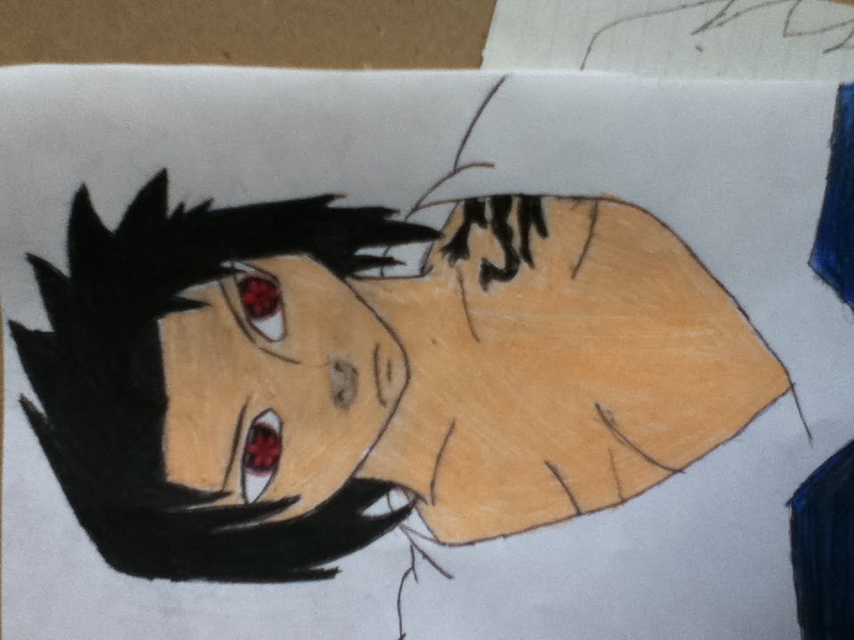 #31 how to draw Sasuke uchiha.