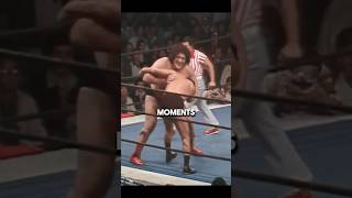 Andre’s Legendary Feud with Antonio Inoki