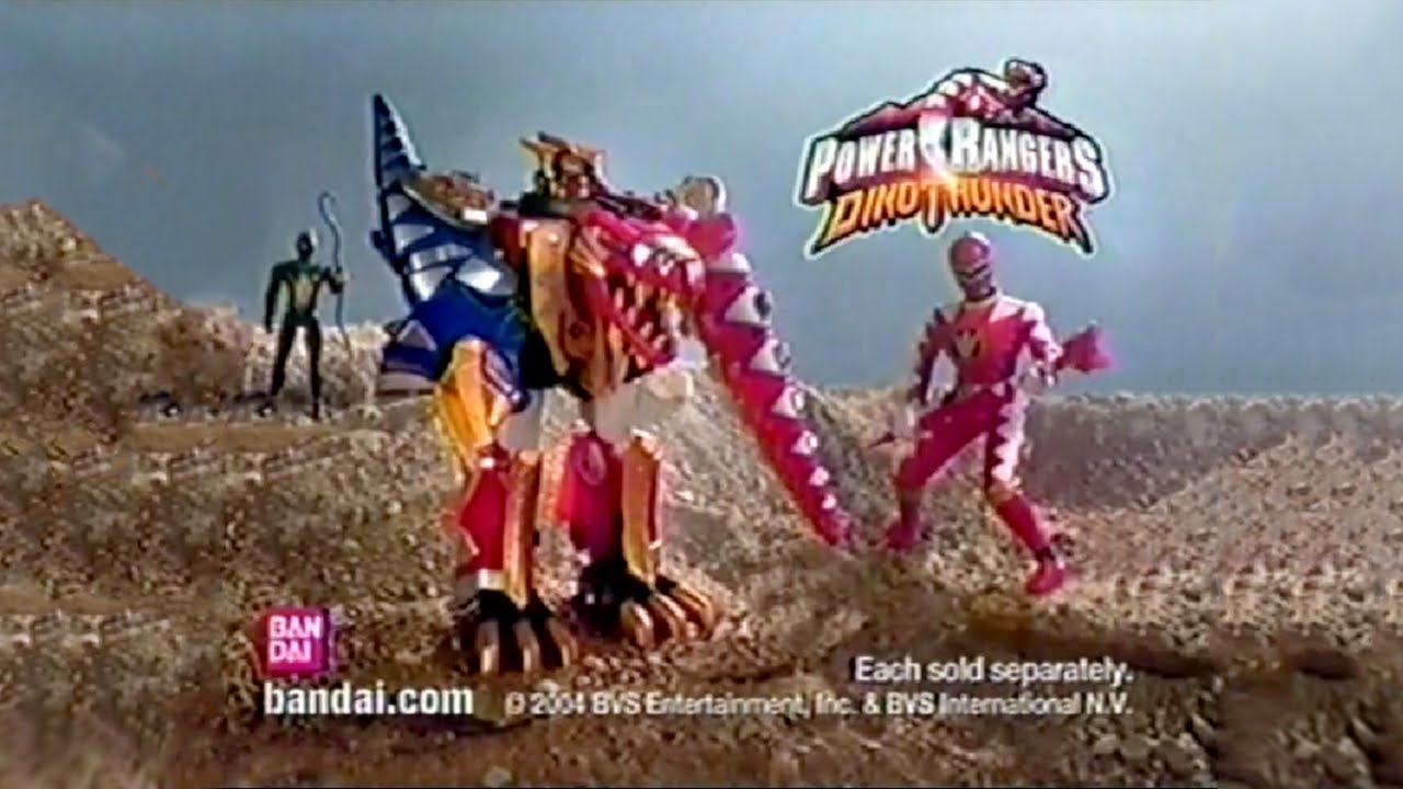 POWER RANGERS DINO THUNDER "Thundersaurus Megazord" COMMERCIAL (2004) :  r/powerrangers