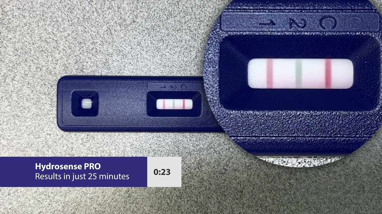 Hydrosense PRO Legionella Test - Fastest in the world to detect the dangerous Legionella pneumophila