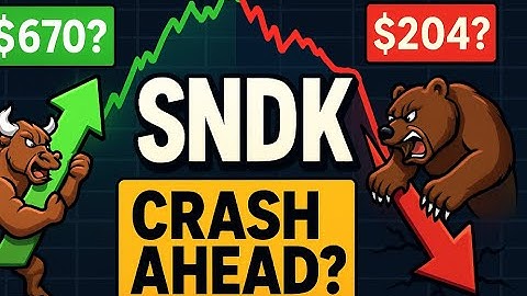 SanDisk (SNDK Stock) CRASHING!! My $670 Bull Case vs  The $204 Bear Trap!