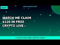 Watch Me Claim $120 in Free Crypto LIVE - Step By Step