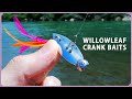 How to make a Metal baits using willow leaf blades./ウィローリーフブレードで自作するメタル系クランクベイトの作り方。