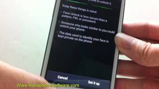 Samsung Galaxy S3 : Face Recognition Screen Lock screenshot 3