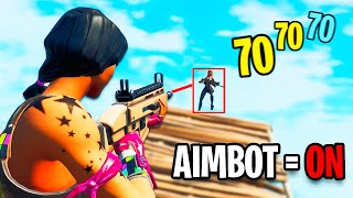 1v1ing Famous Youtubers While Cheating In Fortnite