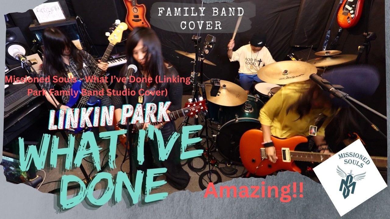 First Time Reaction To Missioned Souls - What I've Done (Linkin Park Family Band Studio Cover).