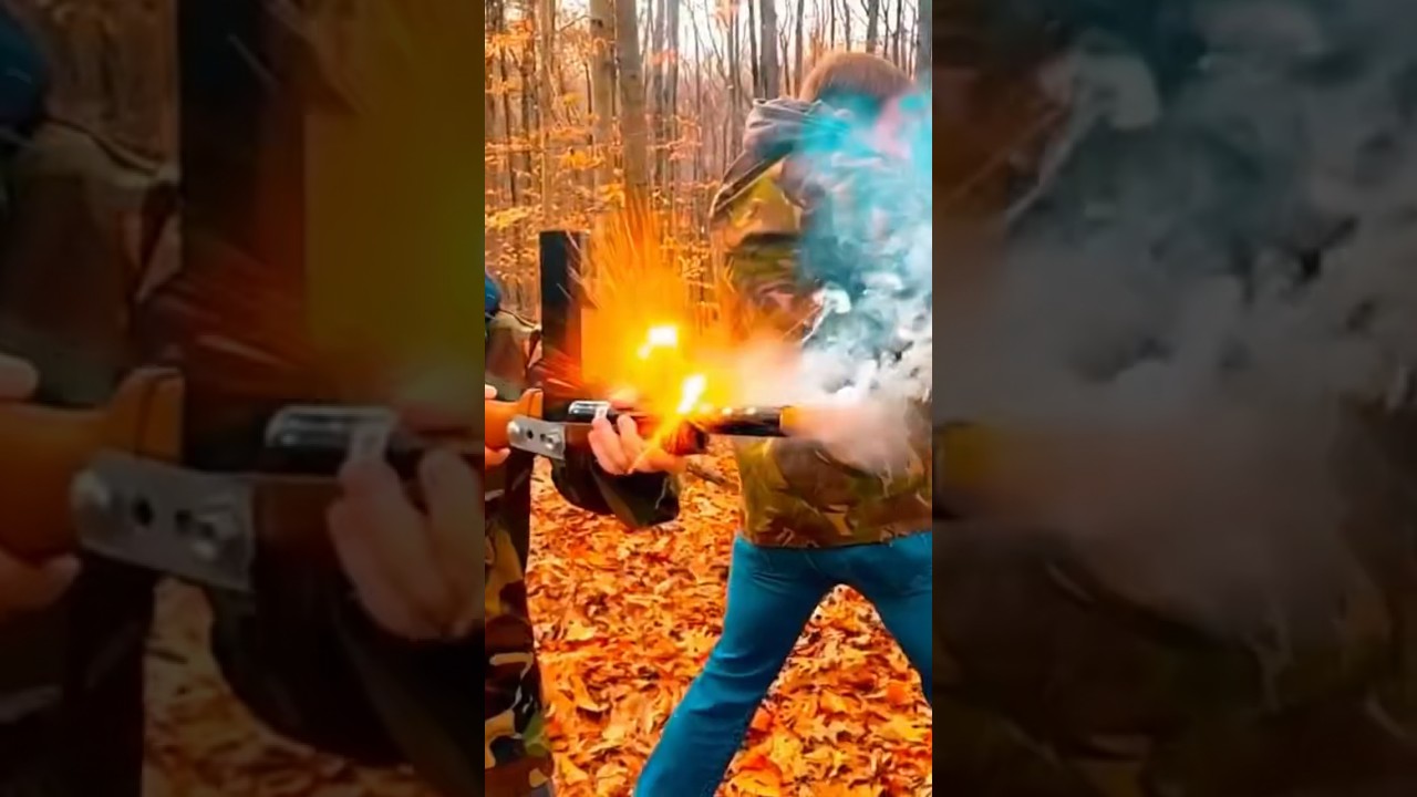 Homemade gunshot special effects YouTube