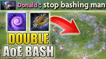 Double Bash Riki Ultimate [Insane AoE Bashes in One Hero] Dota 2 Ability Draft
