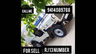 jeep ,..... RJ 13 number ... call me 9414089788 for sell  ...  ramratan Dudi  55 LNP