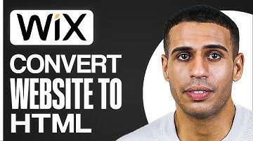 How To Convert Wix Website To Html 2024