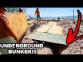 BUILDING A GIANT UNDERGROUND BUNKER MANSION!! (Digging For 24 Hours Straight) Day 5 | JOOGSQUAD PPJT