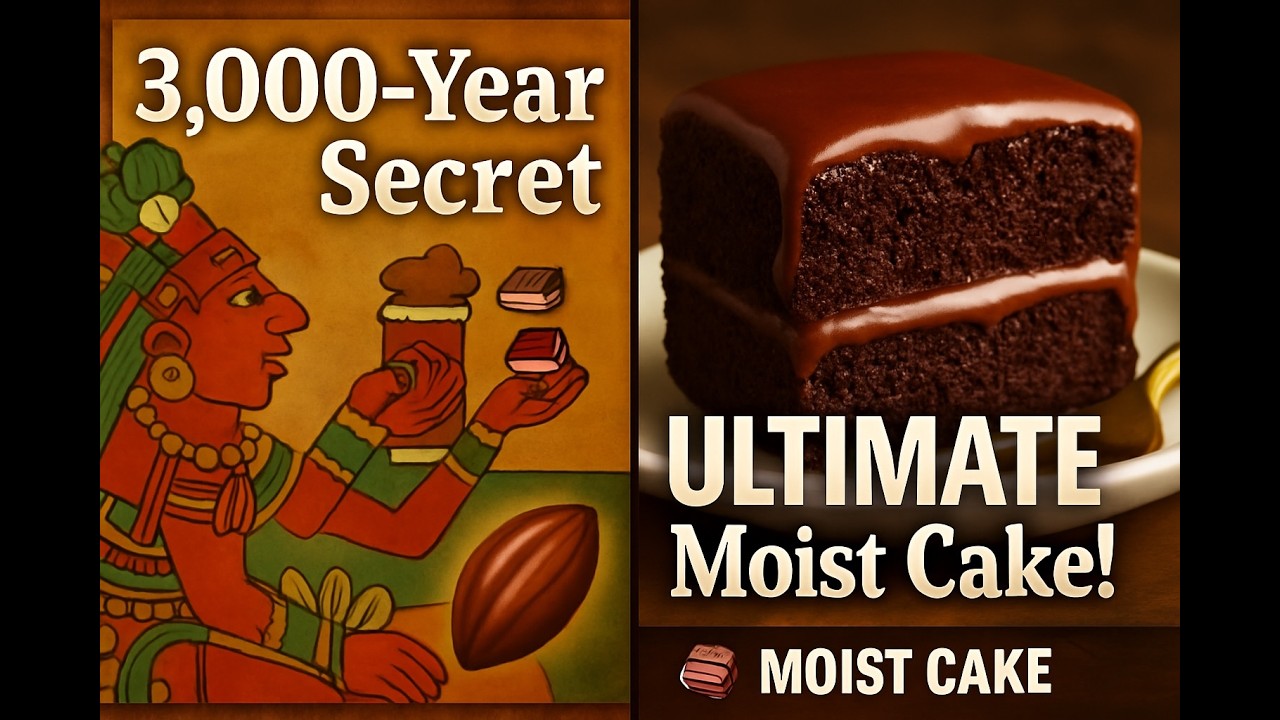 The SECRET 3,000-Year-Old Origin of Chocolate + Ultimate Moist Cake Recipe! 🍫🍰