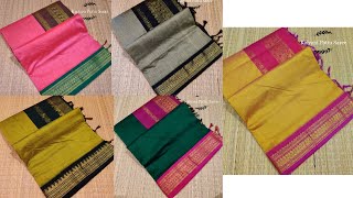 Traditional Kalyani Cotton Silk Plain 