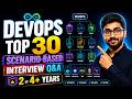 95% Asked DevOps Scenario-Based Interview Questions | Top 30 Q&amp;A