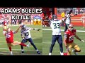 George Kittle vs Bobby Wagner & Jamal Adams (2021) Seahawks vs 49ers highlights