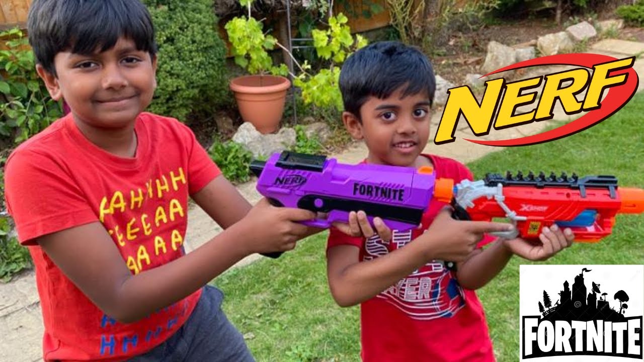 NERF FORTNITE UNBOXING -REVIEW