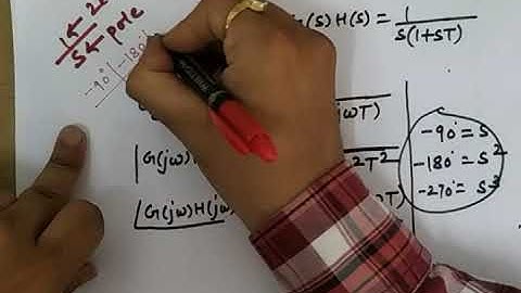 5EE4-06, U-3( control system), Lec-2 solved numericals of polar plot, Atul deshmukh