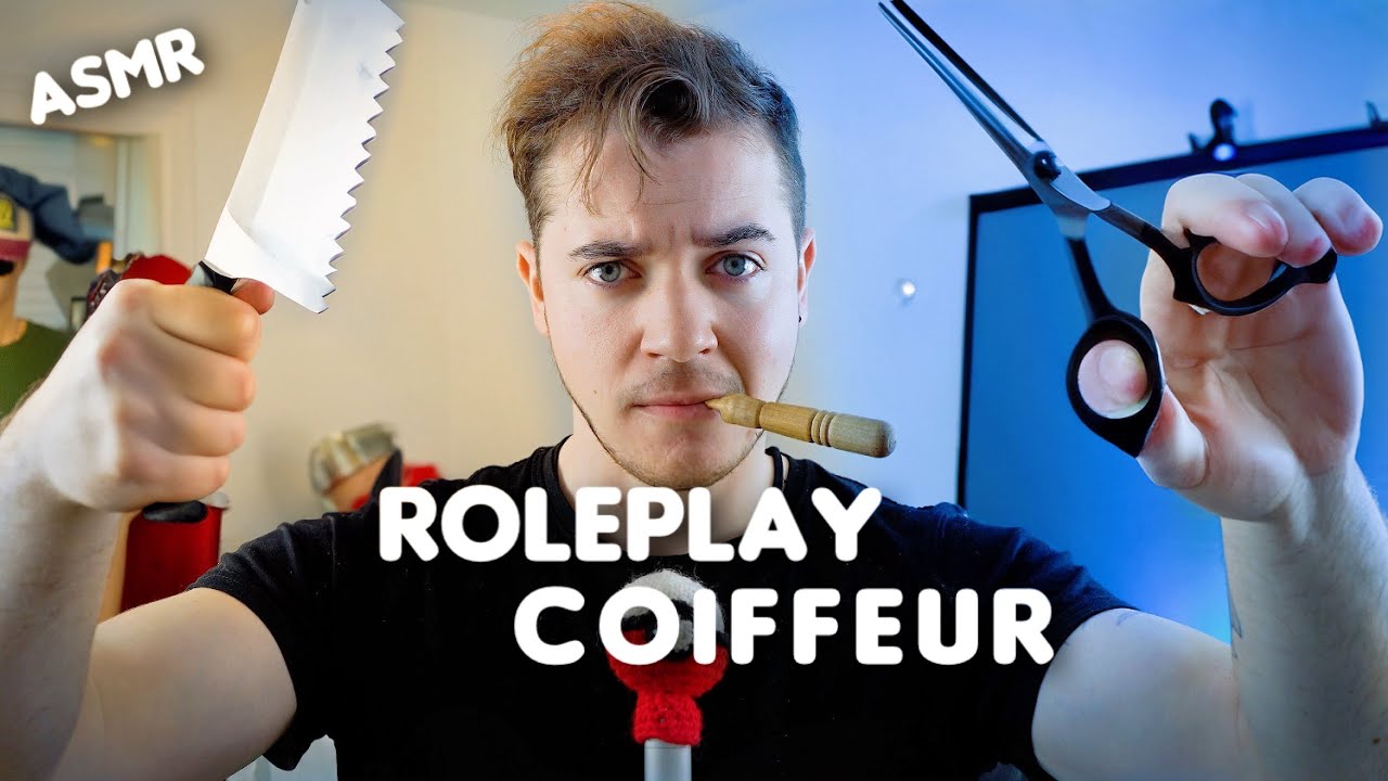 ASMR 4 ROLEPLAY COIFFEUR YouTube