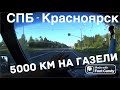 Рейс СПб - Красноярск#1 на ГаЗели по России