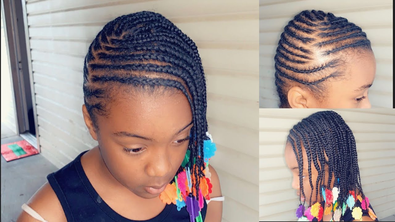 frisurentrends.net  Lemonade braids hairstyles, Natural hairstyles for kids,  Kids hairstyles