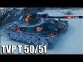 Три отметки 12к урона TVP T 50/51 ✅ World of Tanks лучший бой