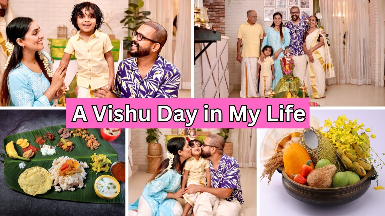 A Vishu Day in My Life  Nimmy Arungopan  Arun Gopan  Baby Aaryan