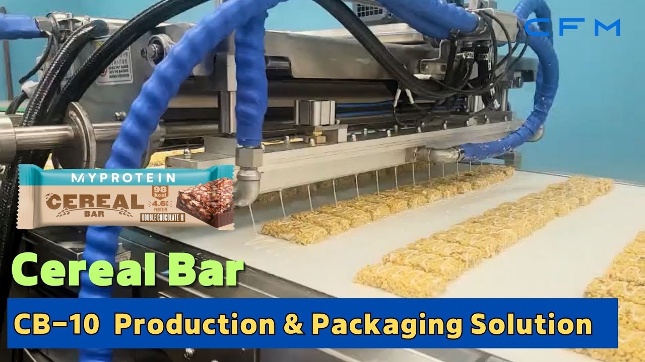 CB-10 Cereal Bar Production & Packaging Solution