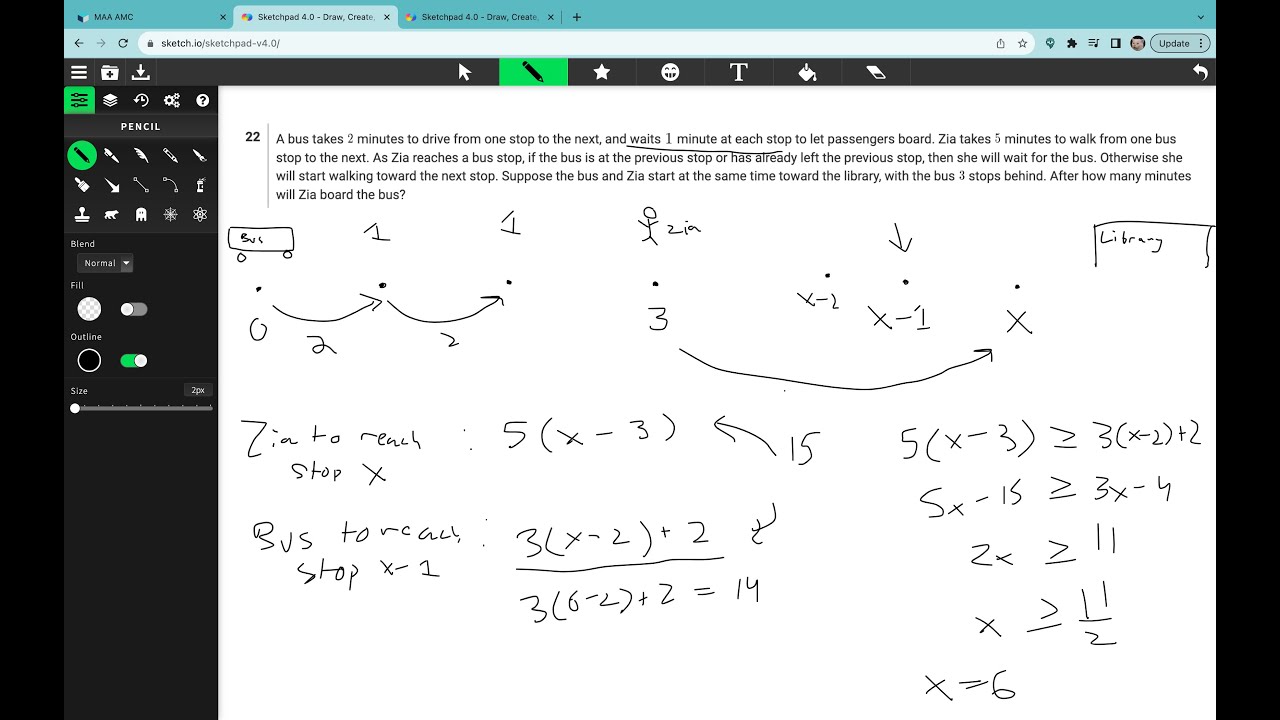 2022 AMC8 Problem 22 Solution - YouTube