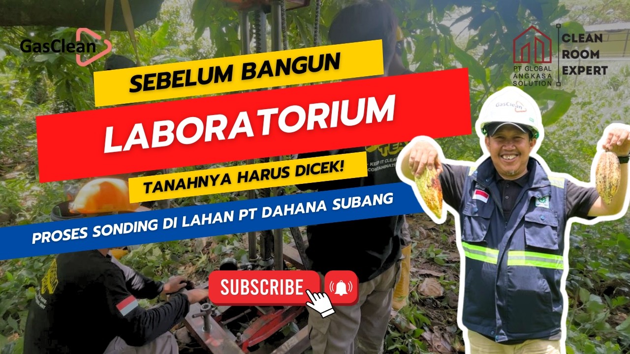 Ternyata Begini Cara Cek Kekuatan Tanah! Proses Sondir di Lahan PT Dahana, Subang