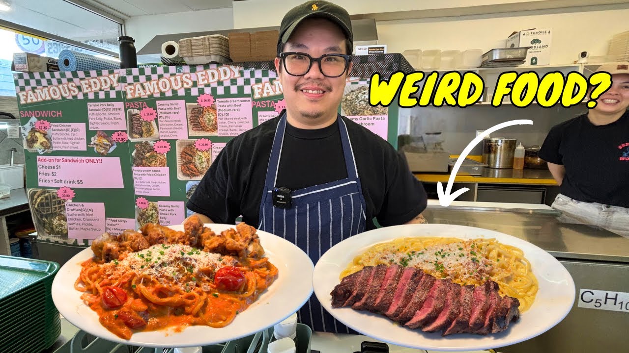 В Окленде открылось новое заведение, где подают самую странную еду... Она ТАК ВКУСНА. Ешьте здесь...
