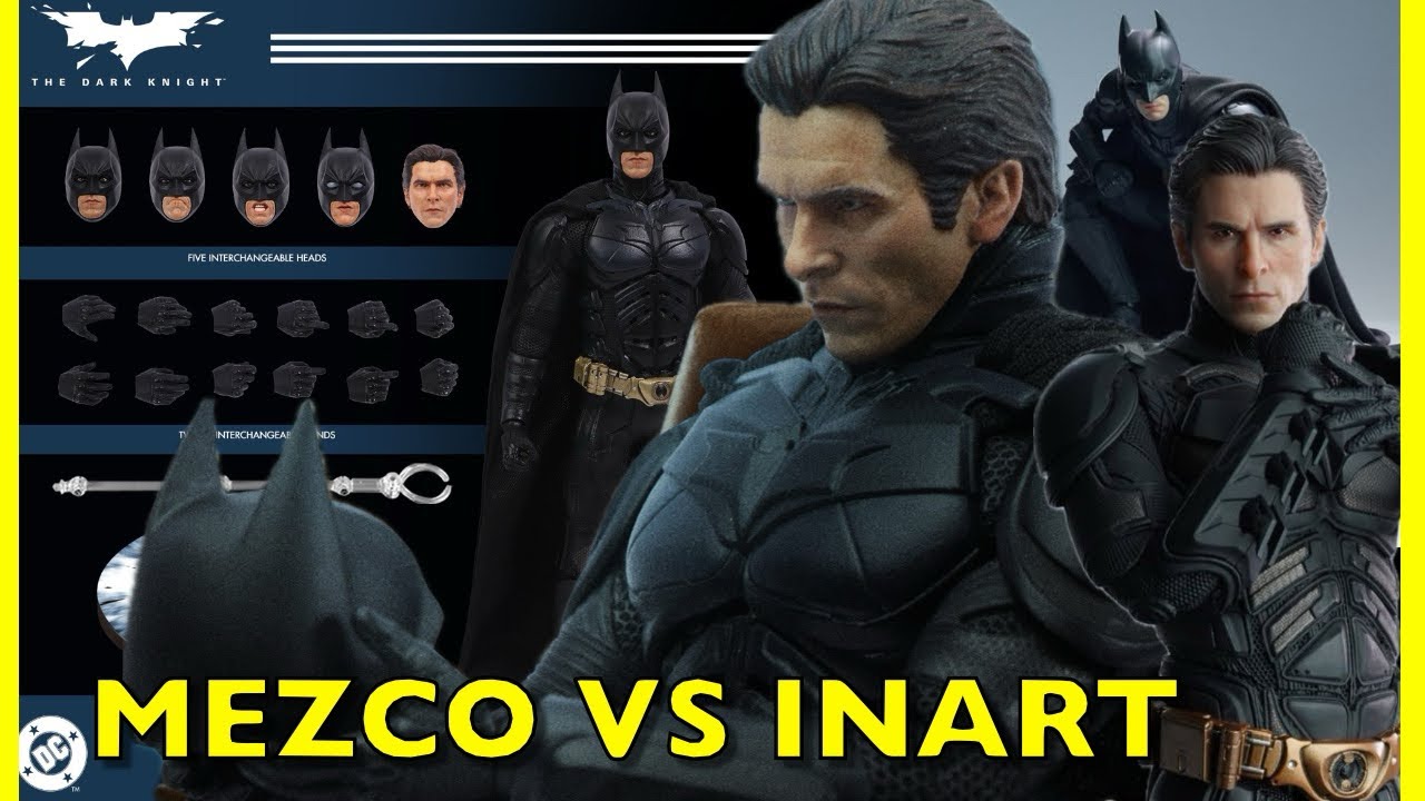 Mezco vs InArt Dark Knight Batman | One:12 Collective Preorder & Comparison