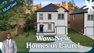 Stunning Modern Home in Laurel, Maryland | Luxury Living - 2 Brand New HOMES Stunning Modern Home in Laurel, Maryland | Luxury Living - 2 Brand New HOMES