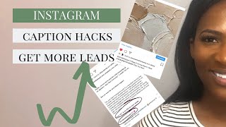 Instagram caption tricks (ATTRACT MORE LEADS- New entrepreneurs)  FAST screenshot 2